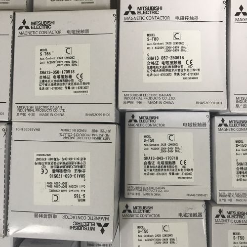 Mitsubishi Magnetic Contactor  MS-T series S-T65 AC200V