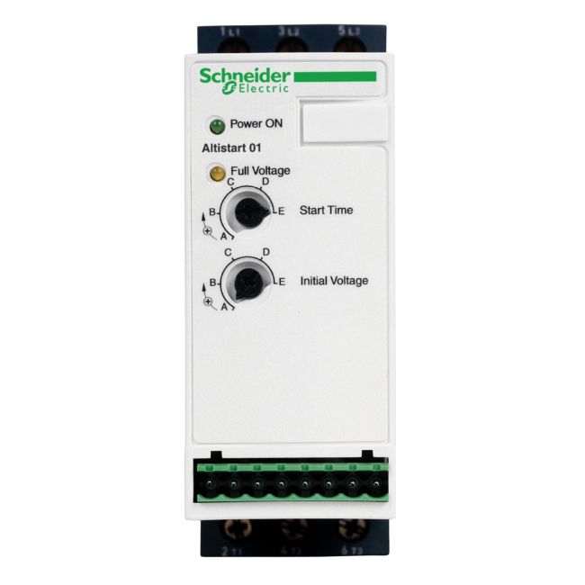 Schneider ATS01N112FT Soft starter for asynchronous motor - ATS01 - 12 A - 110..480V - 1.5..5.5 KW