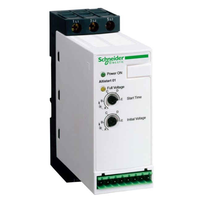 Schneider ATS01N125FT Soft starter for asynchronous motor - ATS01 - 25 A - 110..480V - 2.2..11 KW