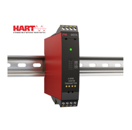 PR electronics 6437A 2-wire HART 7 temperature transmitter