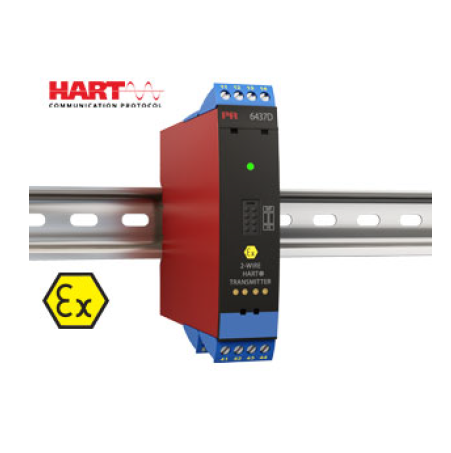 PR electronics 6437D 2-wire HART 7 temperature transmitter