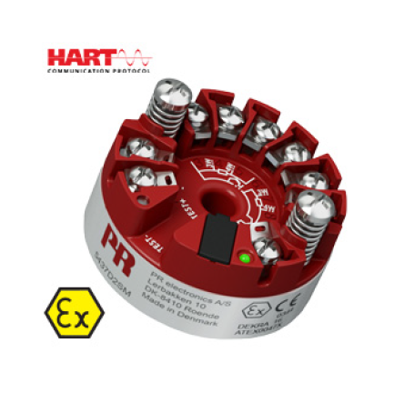 PR electronics 5437D 2-wire HART 7 temperature transmitter