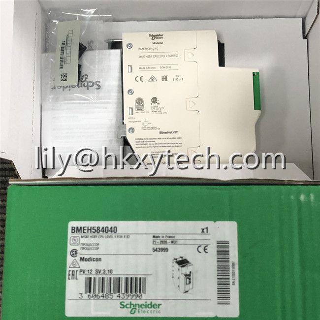 Schneider BMEH584040 Redundant processor module Modicon M580, HSBY Level 4, Remote