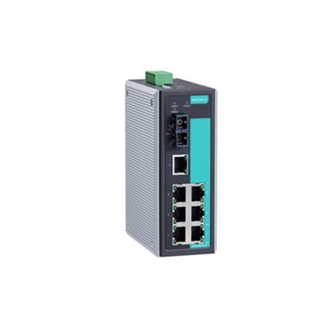 MOXA EDS-308-S-SC-T 8-port Unmanaged Ethernet Switches