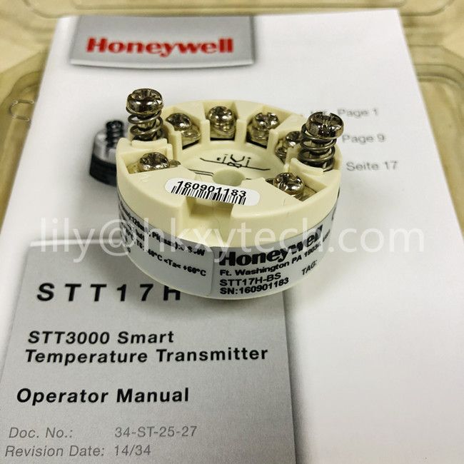 Honeywell STT 3000 Temperature Transmitter STT17H-BS Series STT170