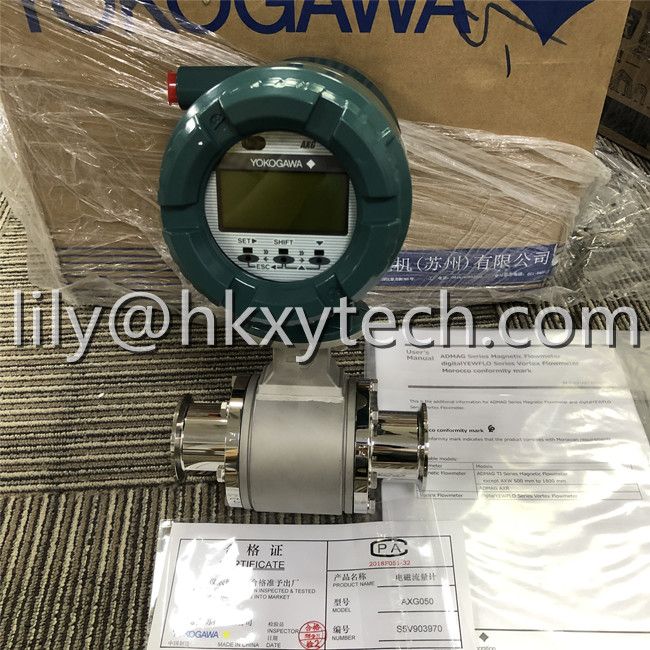 YOKOGAWA AXG050-CANF2BA1AL214B-1JA12/CH/GRL ADMAG AXG Magnetic Flowmeters