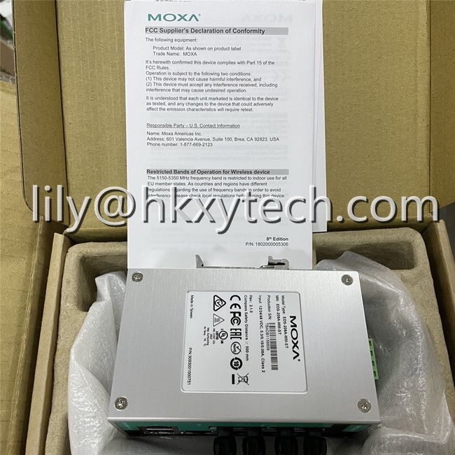 MOXA EDS-205A-M-ST 4-port compact unmanaged Ethernet switches