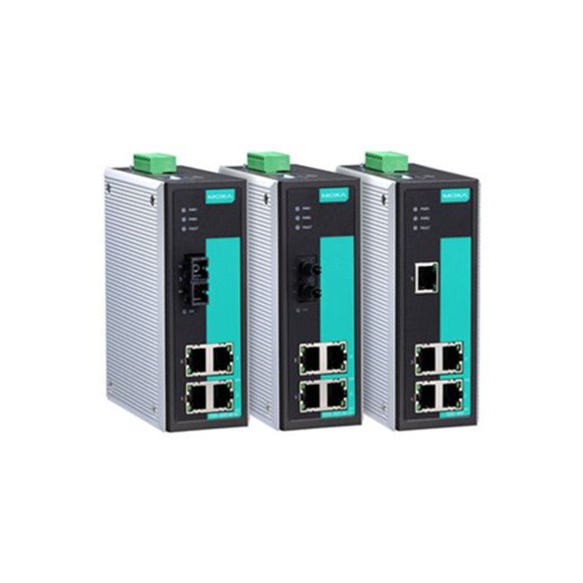 MOXA EDS-305-M-ST-T 5-port Unmanaged Ethernet Switches