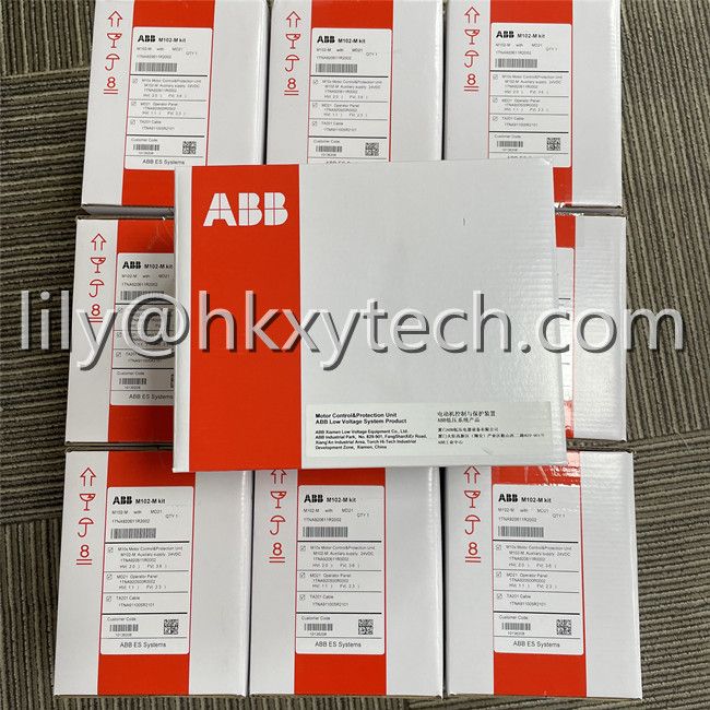 ABB M102-M with MD21 (24VDC) Operator panel TA201 / 1TNA920611R2002 Motor Control & Protection Unit