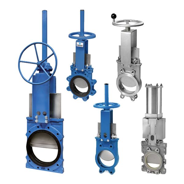 ORBINOX EK (SER.15) Uni-directional high performance knife gate valve